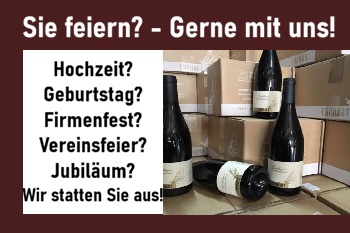 Sie feiern Gerne mit uns